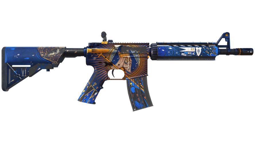 M4A4 | The Emperor (Battle-Scarred)