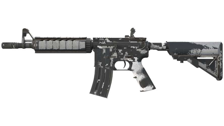 M4A4 | Urban DDPAT (Well-Worn)