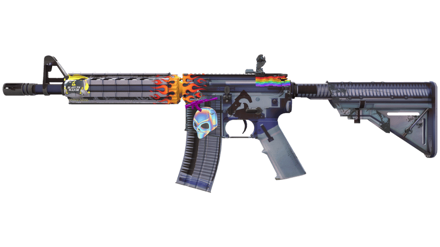 M4A4 | X-Ray (Minimal Wear)