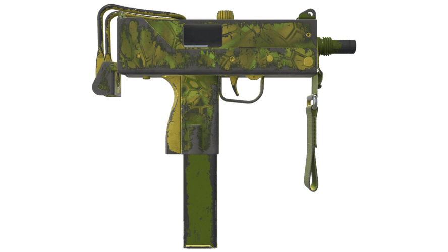 MAC-10 | Acid Hex (Battle-Scarred)
