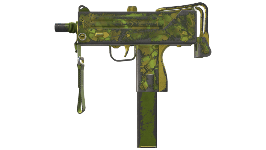 MAC-10 | Acid Hex (Battle-Scarred)