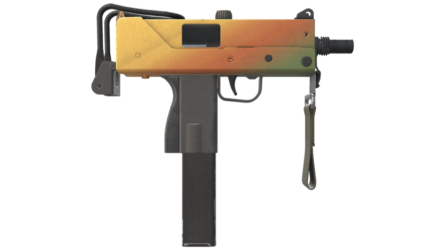MAC-10 | Amber Fade (Field-Tested)