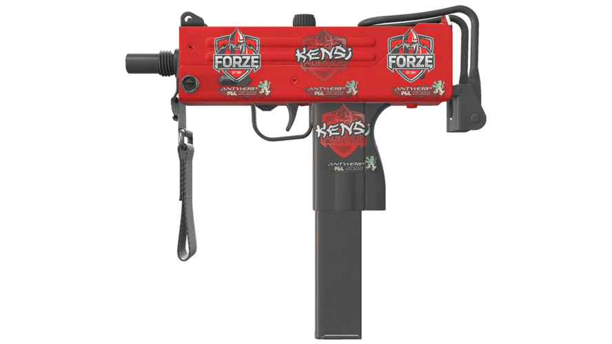MAC-10 | Candy Apple (Minimal Wear)