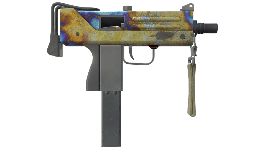 MAC-10 | Case Hardened (Battle-Scarred)