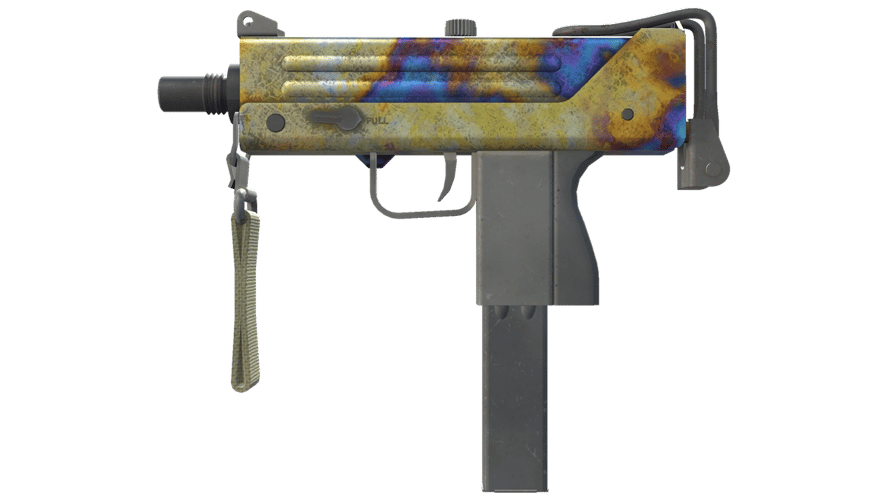 MAC-10 | Case Hardened (Battle-Scarred)