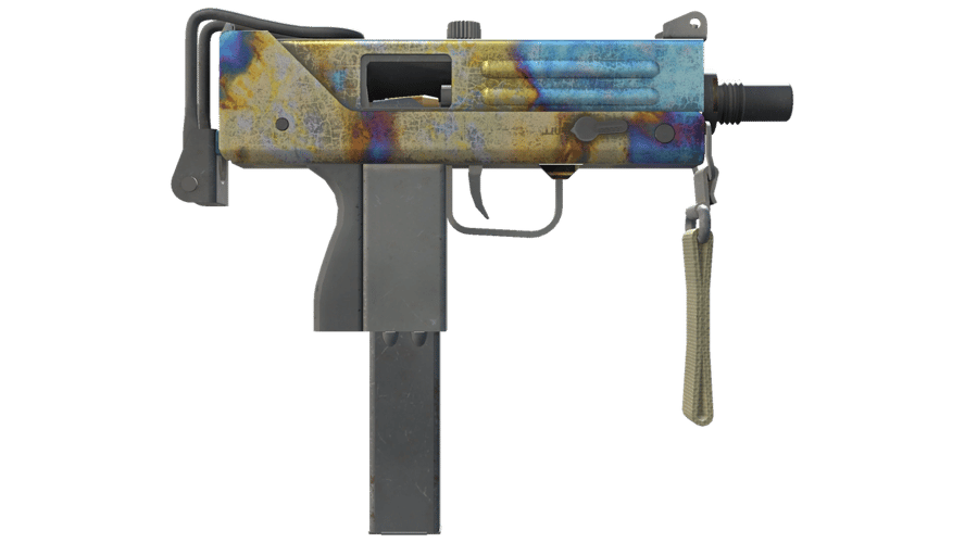 MAC-10 | Case Hardened (Battle-Scarred)