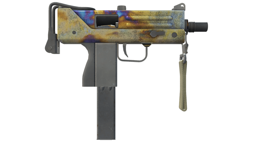 MAC-10 | Case Hardened (Battle-Scarred)