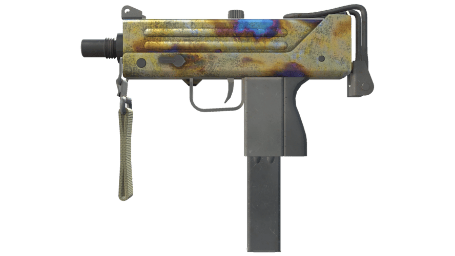 MAC-10 | Case Hardened (Battle-Scarred)