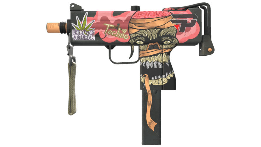 MAC-10 | Curse (Field-Tested)