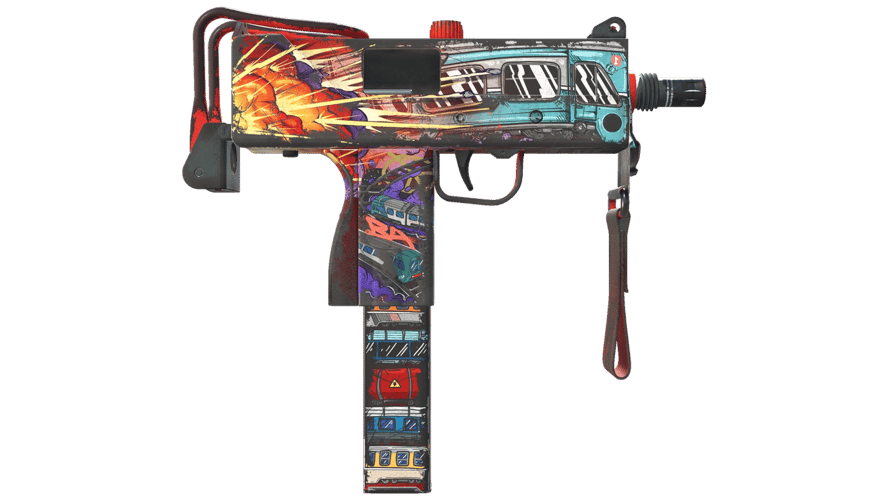 MAC-10 | Derailment (Закалённое в боях)