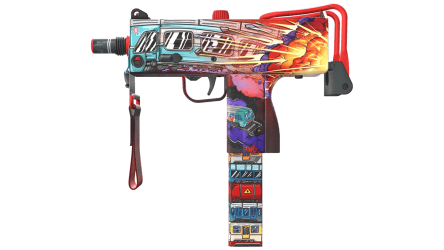 MAC-10 | Derailment (Factory New)