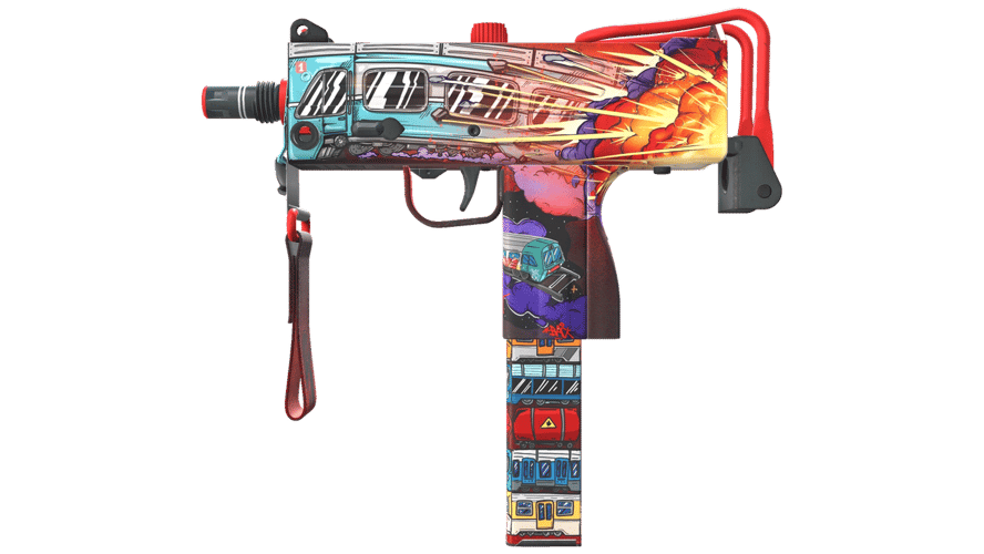 MAC-10 | Derailment (Factory New)