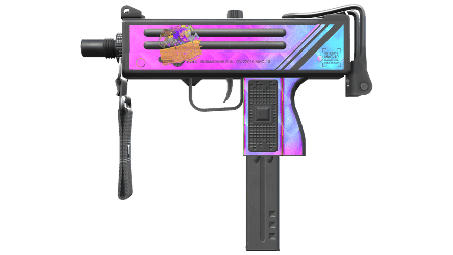 MAC-10 | Disco Tech (Minimal Wear)
