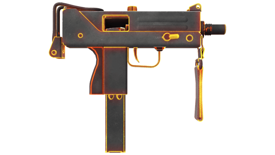 MAC-10 | Heat (Battle-Scarred)
