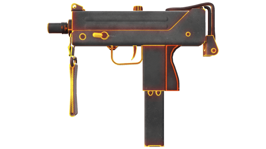 MAC-10 | Heat (Battle-Scarred)