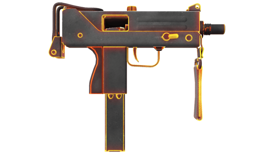 MAC-10 | Heat (Well-Worn)