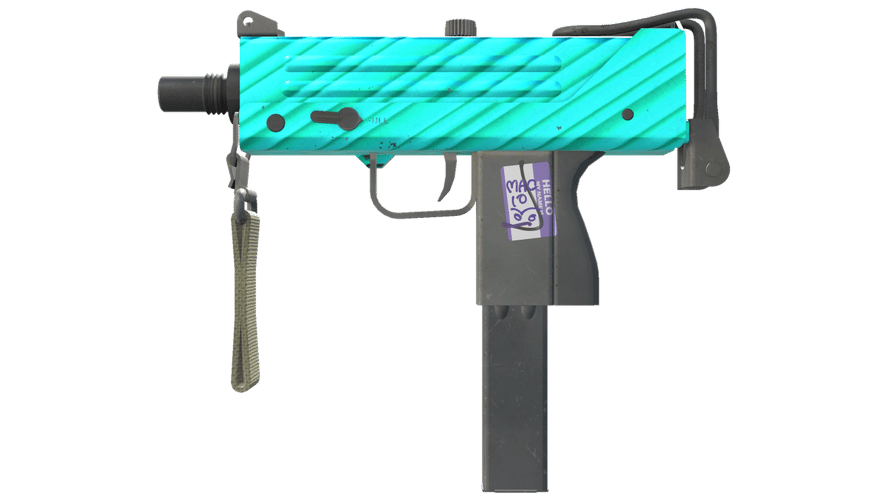 MAC-10 | Malachite (Minimal Wear)