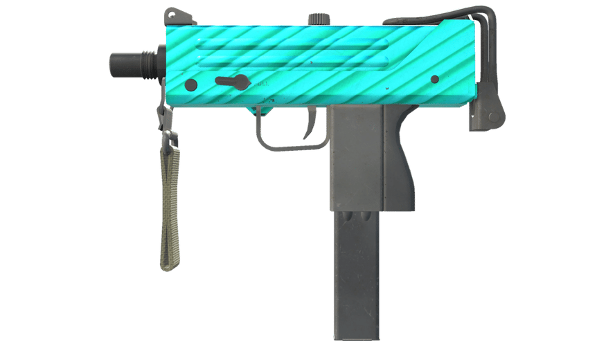 MAC-10 | Malachite (Minimal Wear)