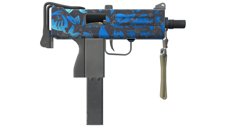 MAC-10 | Oceanic (Well-Worn)