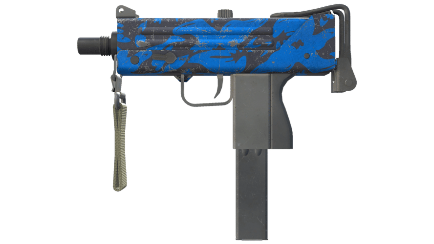 MAC-10 | Oceanic (Well-Worn)