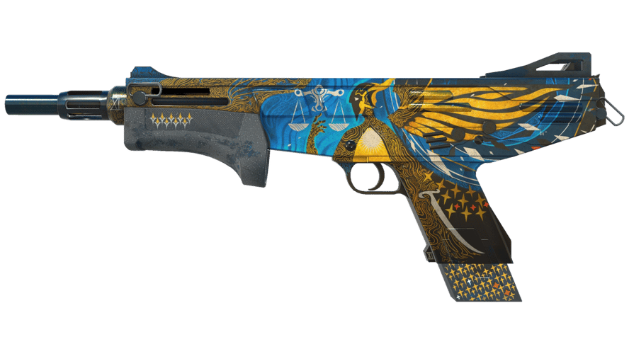 MAG-7 | Justice (Battle-Scarred)