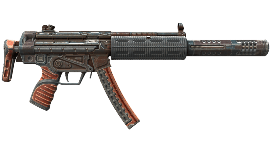 MP5-SD | Gauss (Battle-Scarred)