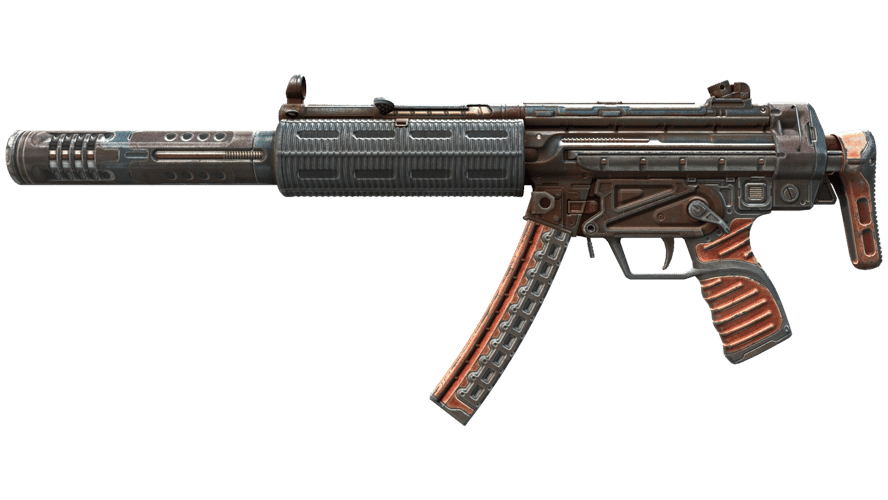 MP5-SD | Gauss (Battle-Scarred)