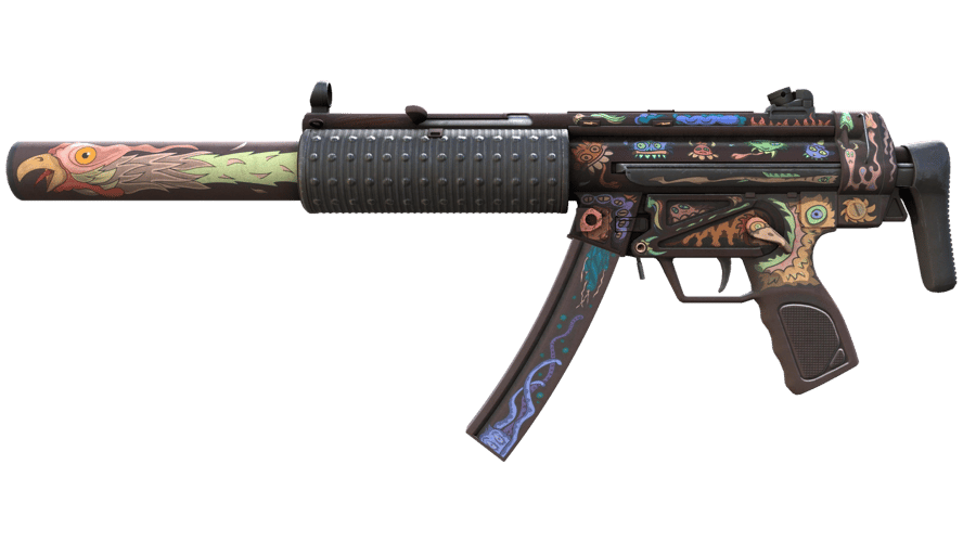 MP5-SD | Necro Jr. (Well-Worn)