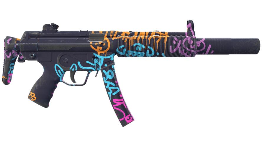 MP5-SD | Neon Squeezer (Field-Tested)