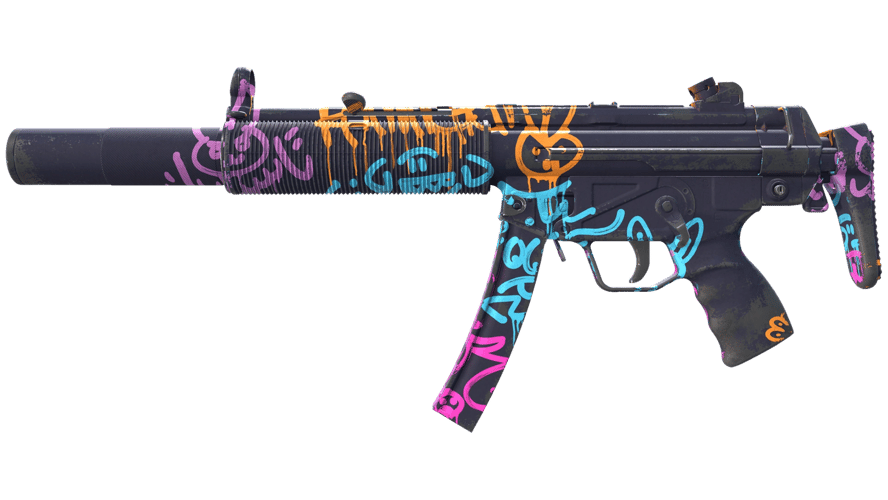 MP5-SD | Neon Squeezer (Field-Tested)