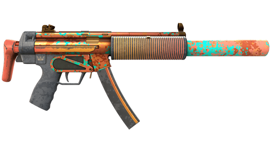 MP5-SD | Oxide Oasis (Field-Tested)