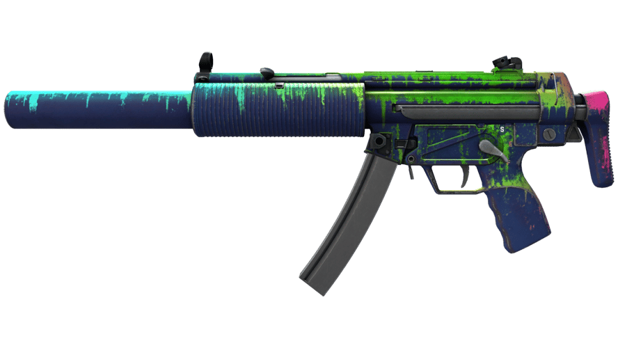 MP5-SD | Phosphor (Well-Worn)