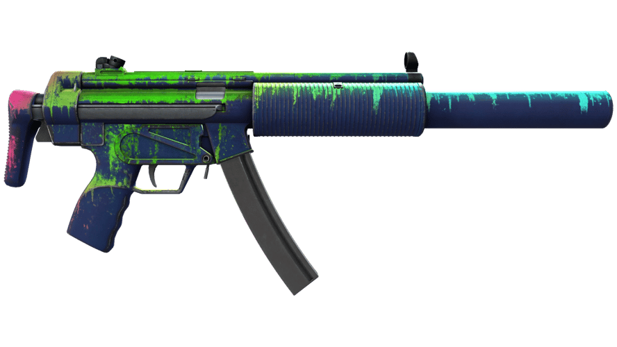 MP5-SD | Phosphor (Well-Worn)