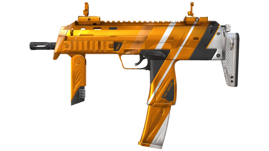 MP7 | Amberline (Minimal Wear)