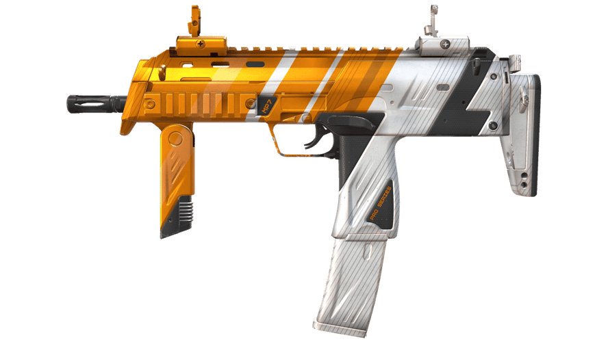 MP7 | Amberline (Minimal Wear)