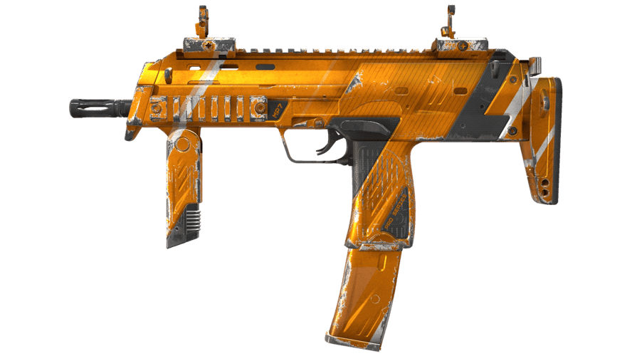 MP7 | Amberline (Well-Worn)