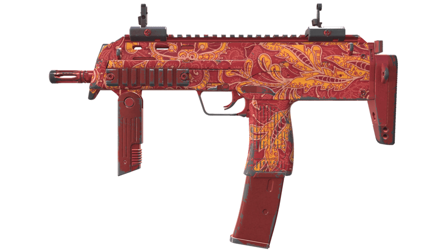 MP7 | Coral Paisley (Field-Tested)