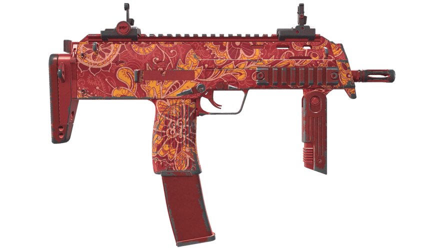 MP7 | Коралловый пейсли (После полевых испытаний)