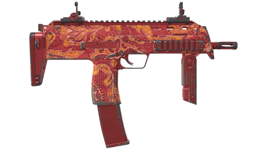 MP7 | Coral Paisley (Field-Tested)