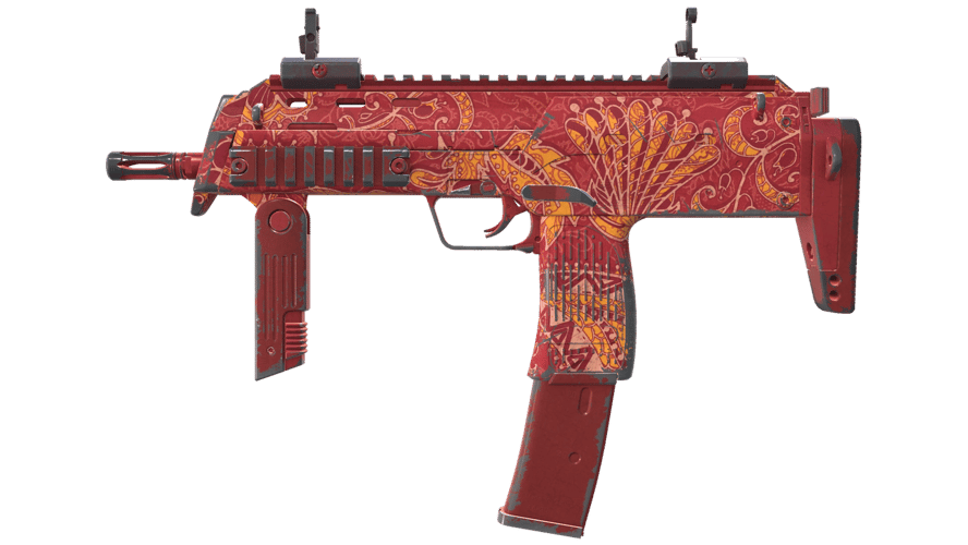 MP7 | Coral Paisley (Field-Tested)
