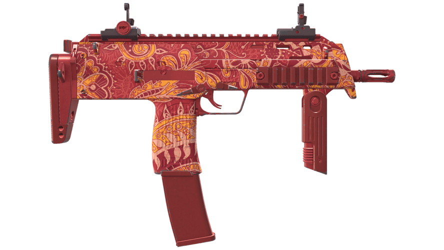 MP7 | Coral Paisley (Minimal Wear)