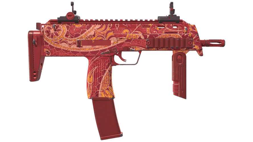 MP7 | Coral Paisley (Minimal Wear)