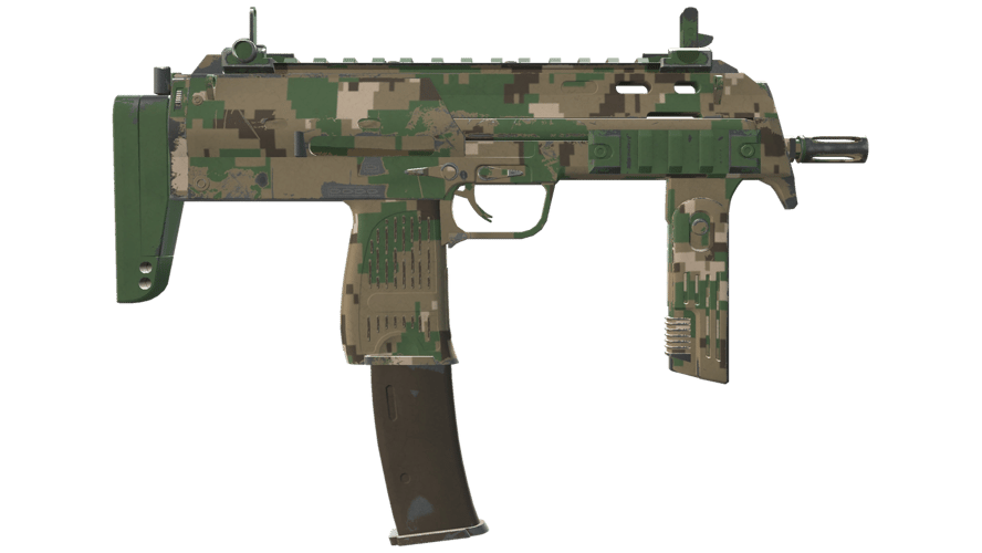 MP7 | Пиксельный камуфляж «Лес» (После полевых испытаний)