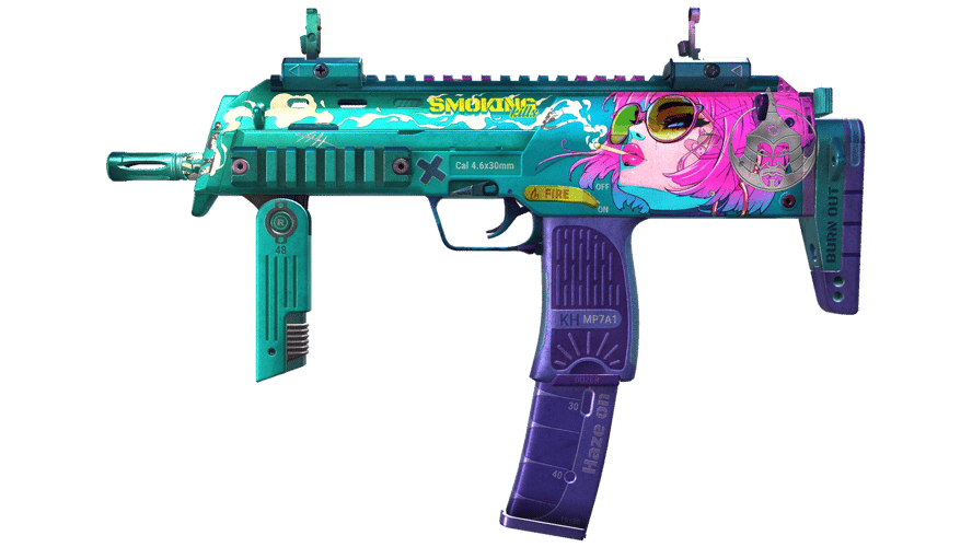 MP7 | Курение убивает (Поношенное)
