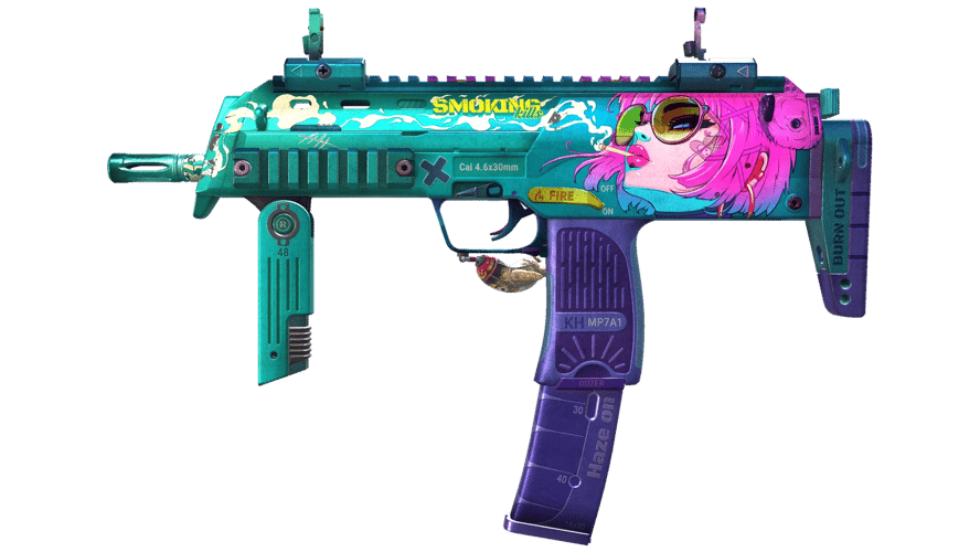 MP7 | Smoking Kills (Well-Worn)