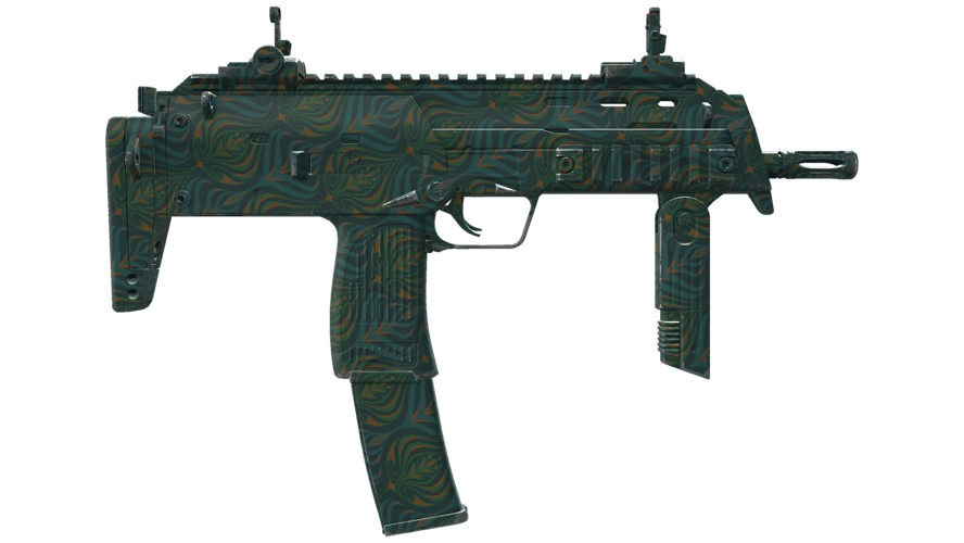MP7 | Teal Blossom (Minimal Wear)