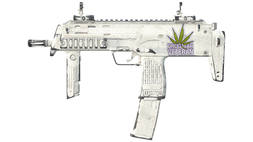 MP7 | Whiteout (Well-Worn)