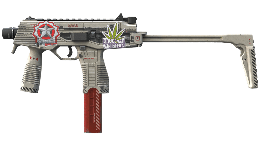MP9 | Airlock (Well-Worn)