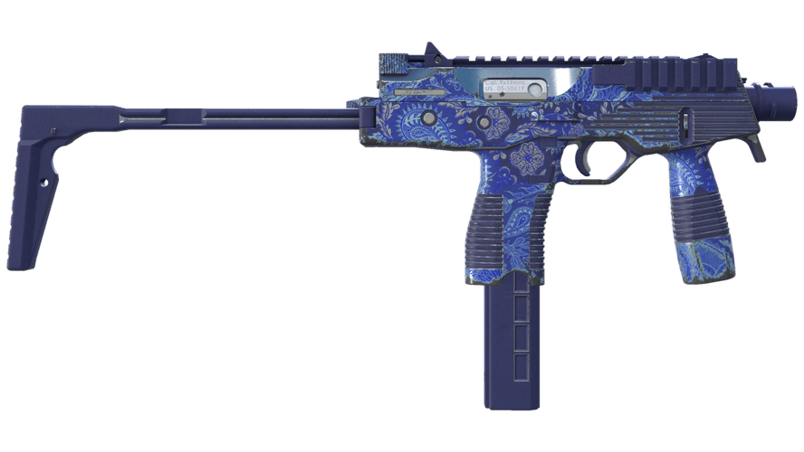MP9 | Cobalt Paisley (Field-Tested)