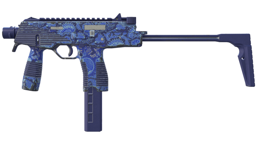 MP9 | Cobalt Paisley (Field-Tested)